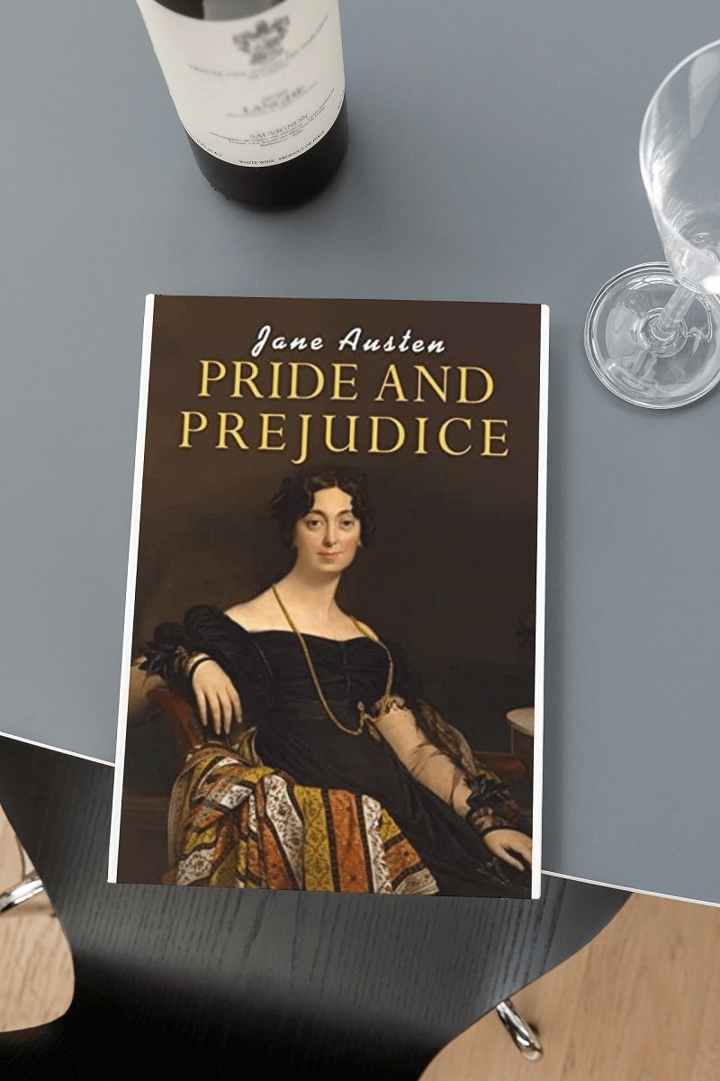 Pride and Prejudice Book on the table