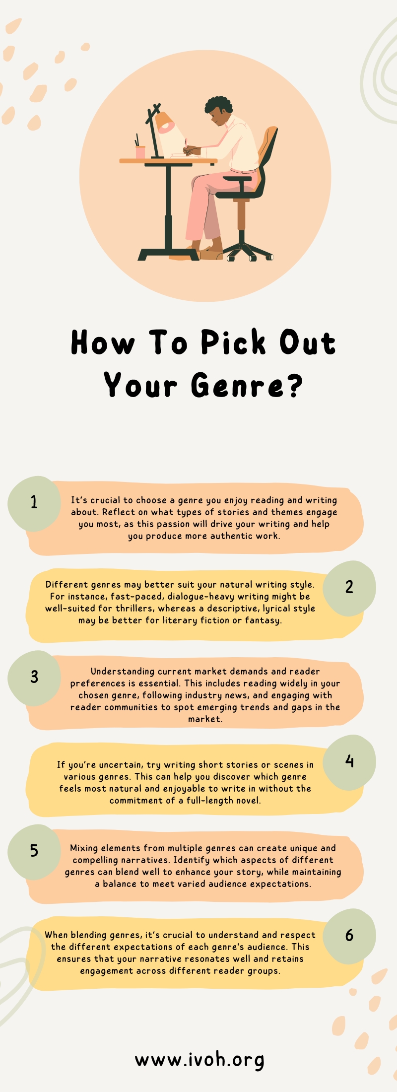 Pick Out Your Genre infographic
